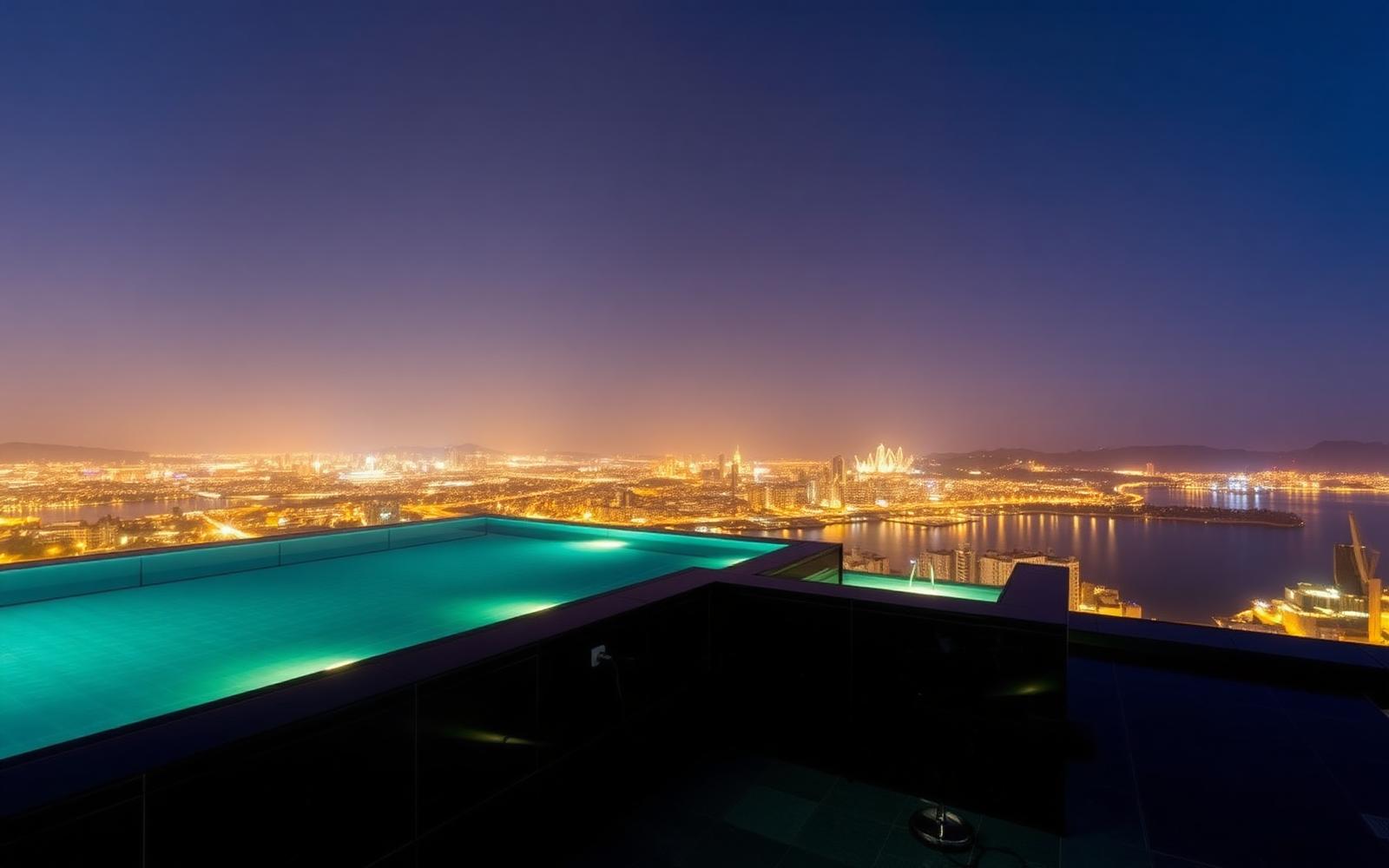 Rooftop Infinity Pool